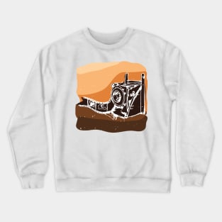 Old camera sketch Crewneck Sweatshirt